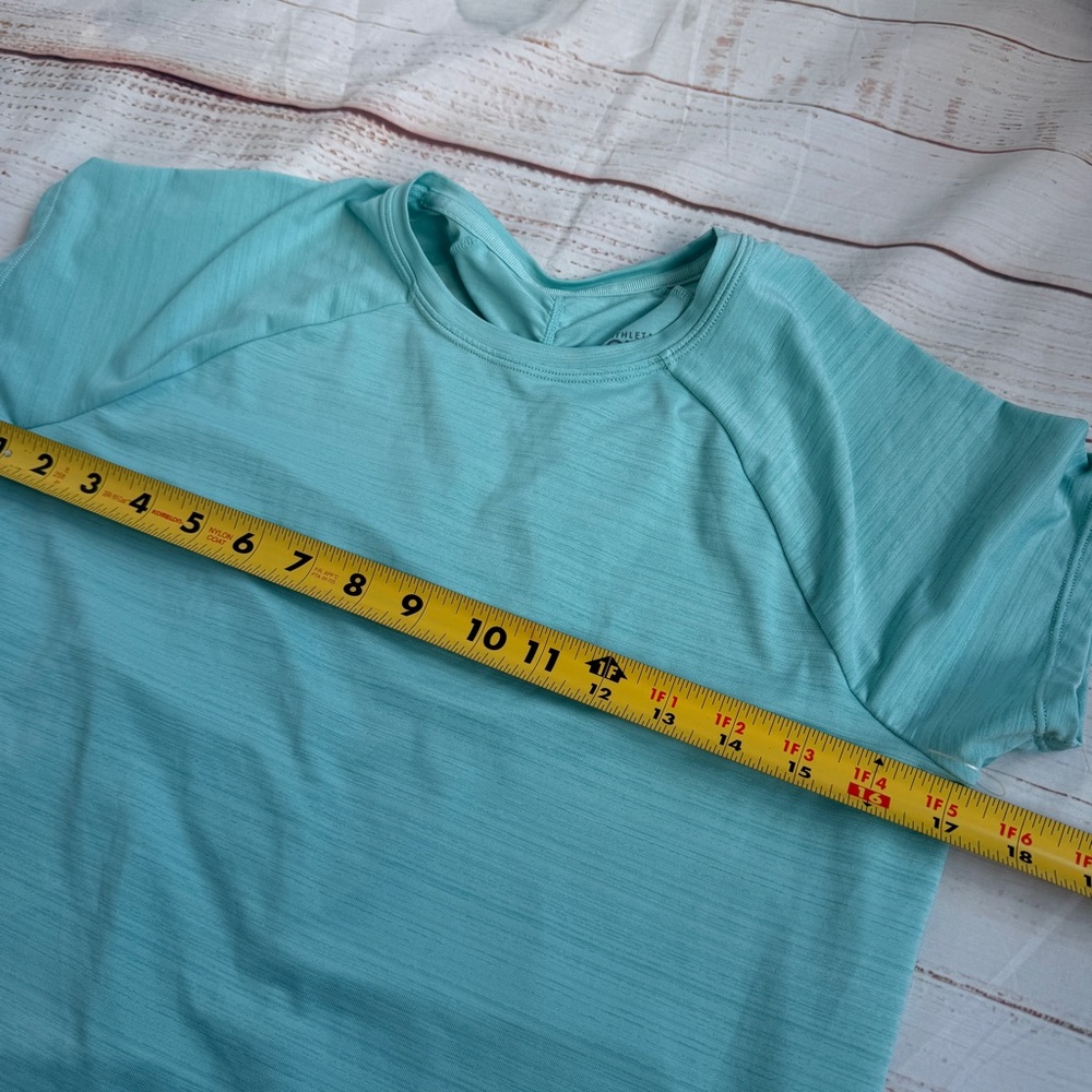 Athleta Girl: Teal Short Sleeve T-Shirt XXL - Picture 4 of 6